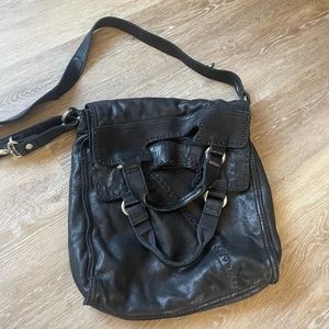 Black Lucky brand vintage designer bag